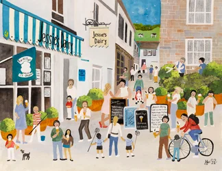 La laiterie de Jessie à Mousehole